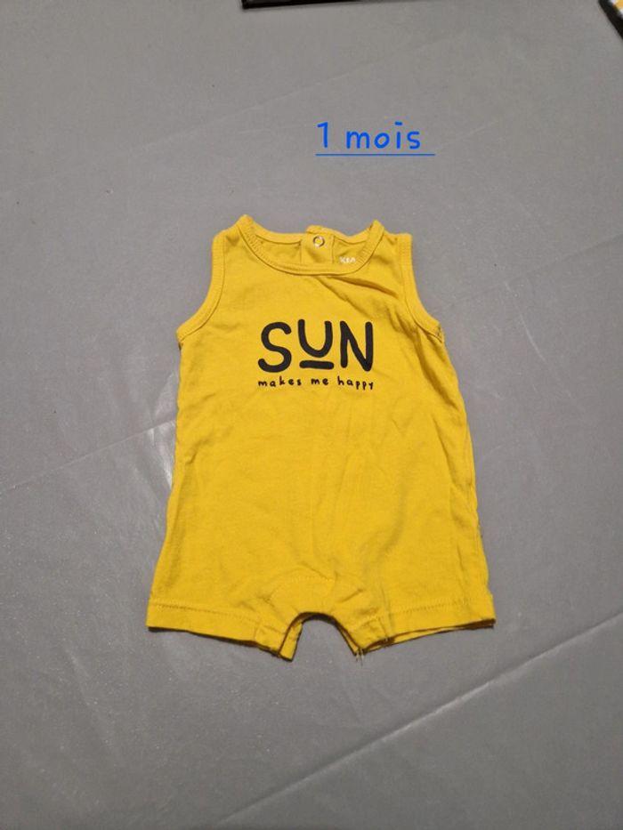 Lot de 4 combi short 1 mois - photo numéro 6