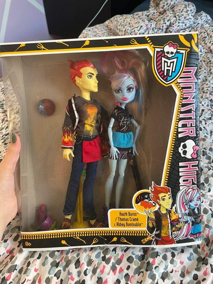 Poupées Monster High Thomas Cramé & Abbey Bominable Cuisine / Cook - photo numéro 1