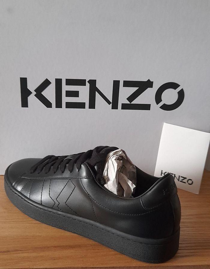 Kenzo Kourt Lace Up Sneakers Black Edition,neuf,unisexe - photo numéro 1