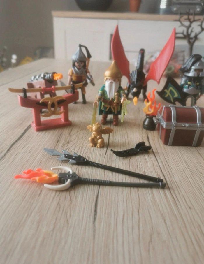 Calendrier de l avent playmobil guerriers et dragons année 2013 - photo numéro 1