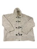 Gillet lã capuche zippé homme L|cardigan d'hiver capuche L|cardigan masculino inverno L