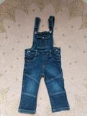 Salopette jeans 18 mois