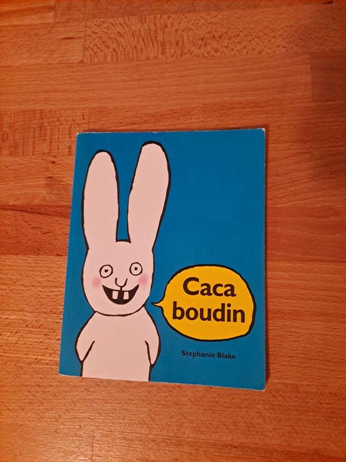 Livre simon le lapin "caca boudin" - photo numéro 1