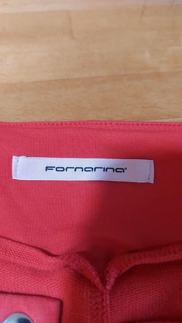 Veste rouge Fornarina S 95%coton 5%elastane - photo numéro 8