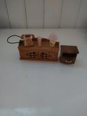 Petit meuble de rangement lapin sylvanian