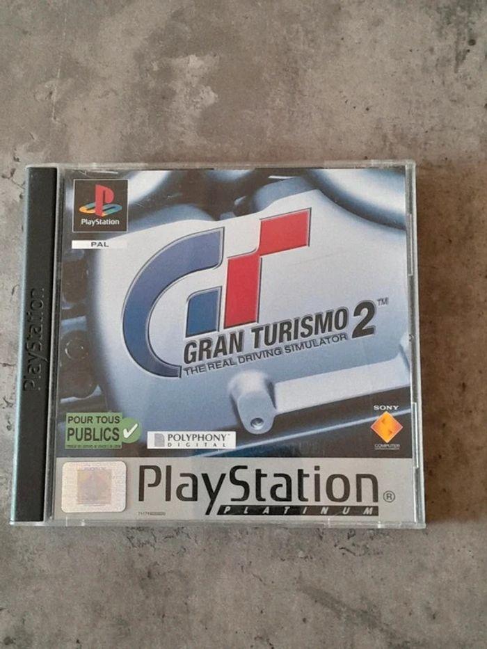 Jeu PlayStation 1 Gran Turismo 2 Platinum Complet - photo numéro 1