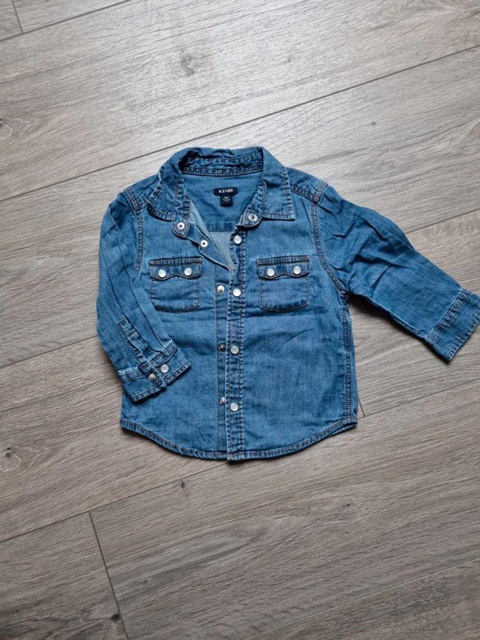 chemise en jean 12m - photo numéro 1