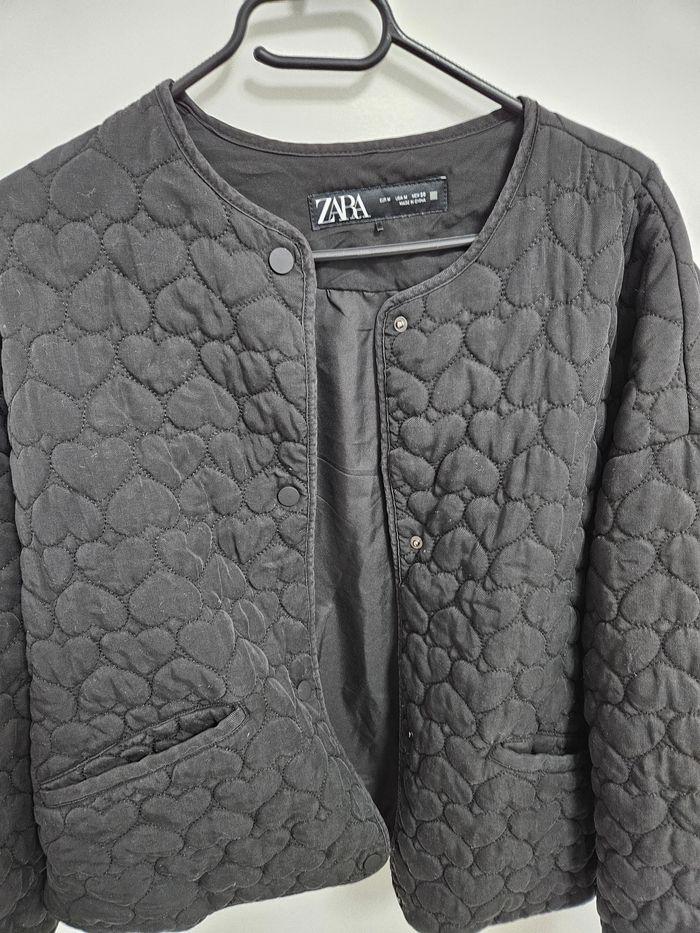 Veste coeur noir taille M - photo numéro 2