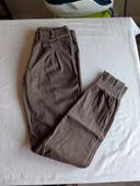 Pantalon marron taille S (36)