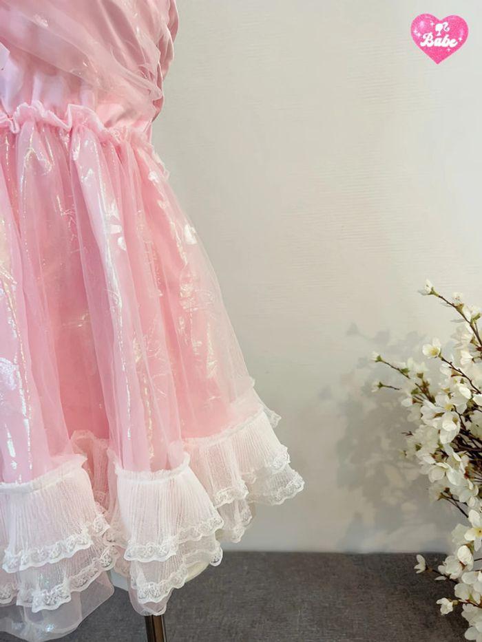 Dress Robe Pink Barbie Princess Cute Kawaii Lolita - photo numéro 5