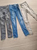 Lot jeans fille