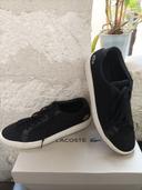 Paire de baskets/chaussures Lacoste noire T45