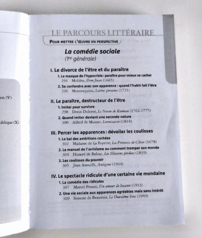 Lot Livre bac : Jean de la Bruyère, l'œuvre plus la méthodologie - photo numéro 7