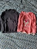 Lot t-shirt manches longues taille 3 ans