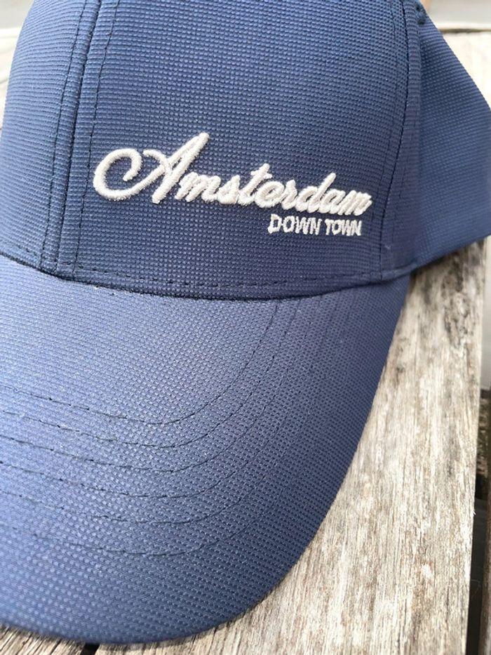 Casquette Amsterdam bleu marine - photo numéro 3