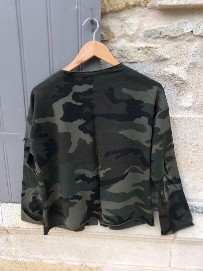 Veste sweat camouflage - photo numéro 2