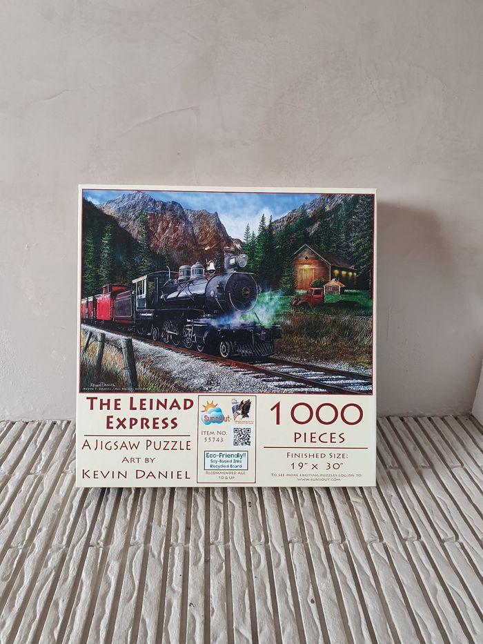 Puzzle  1000 pièces The Leinad Express 💙 - photo numéro 2