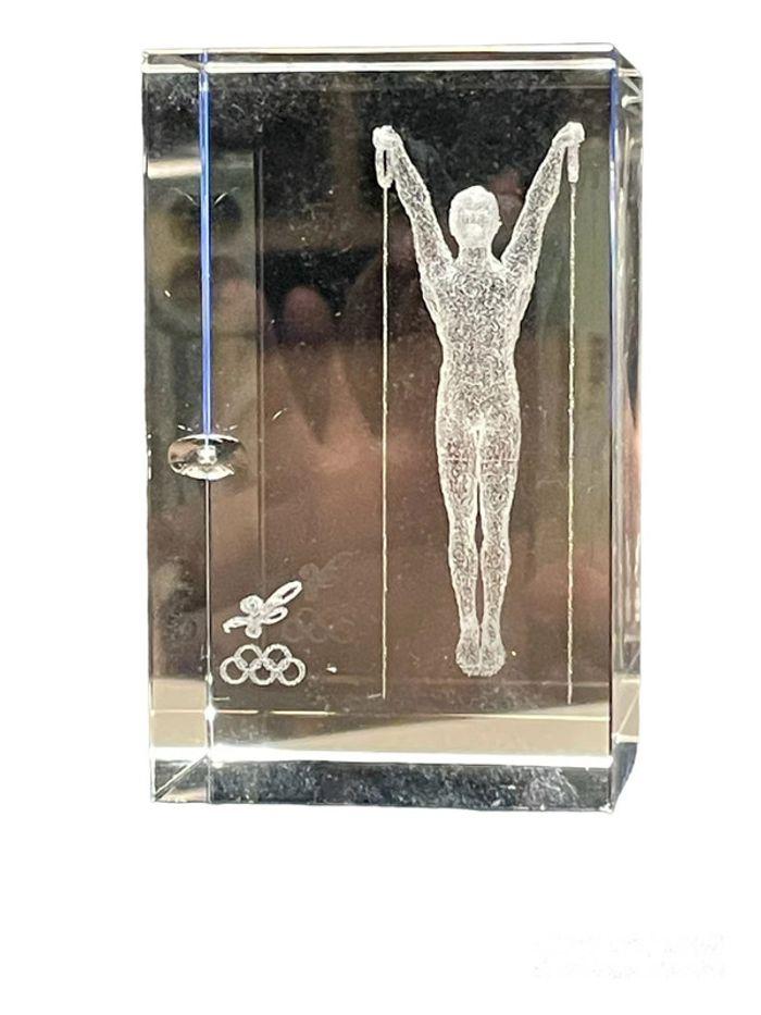 Figurine en verre#jeux olympiques - photo numéro 1