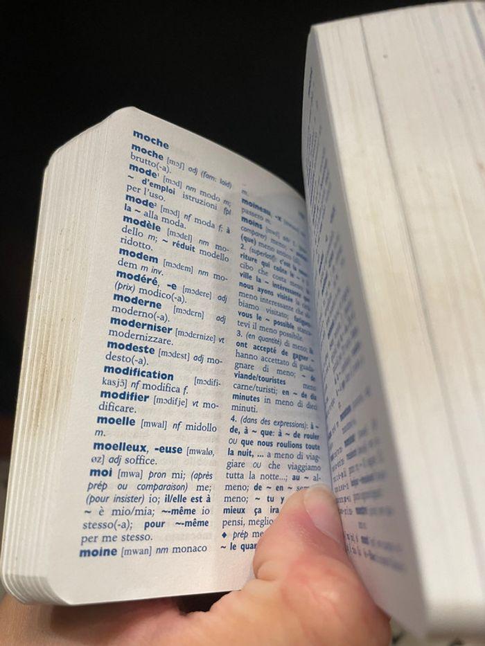 mini dictionnaire français - italien - photo numéro 3