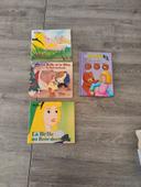 Lot 4 livres Disney