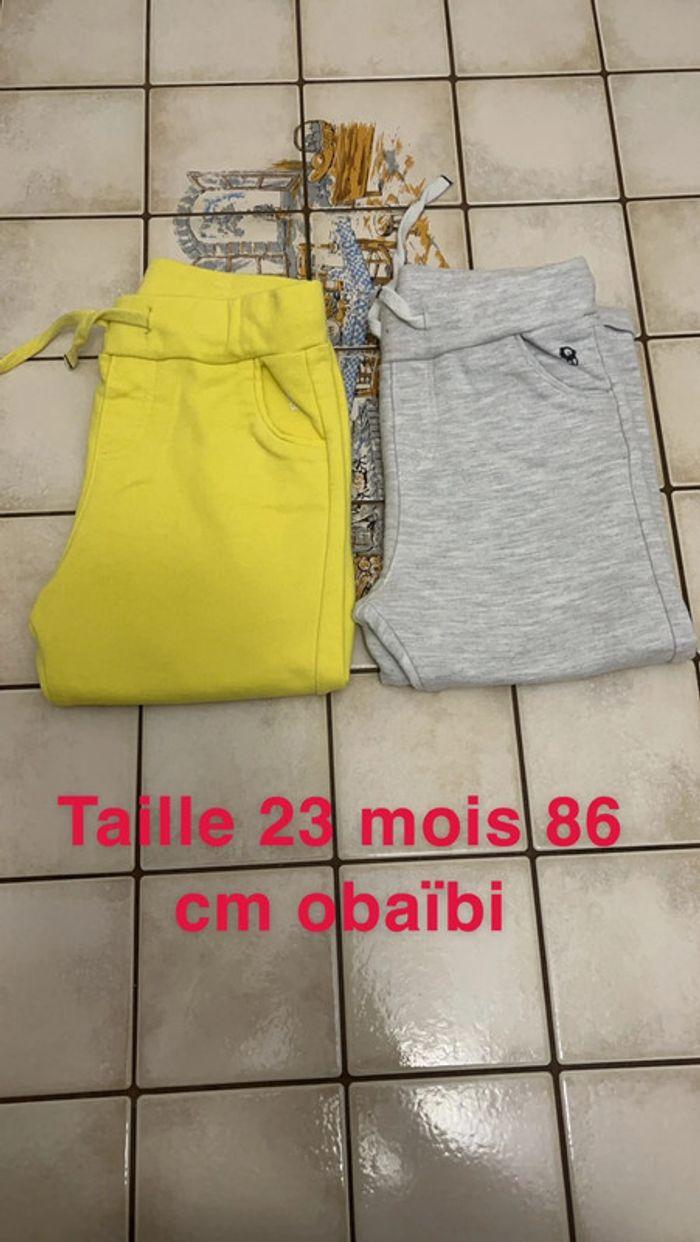 Lot de 2 pantalons - photo numéro 1