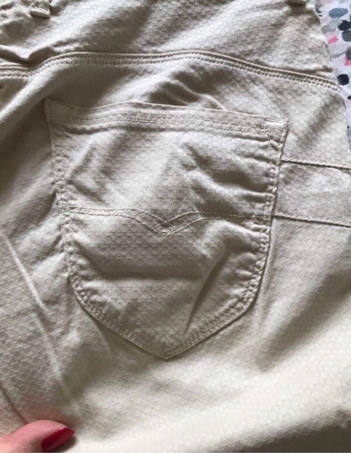 Salsa pantalon chino beige effet ventre plat - photo numéro 6