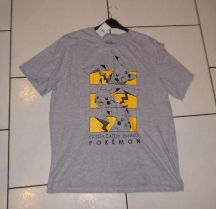 Tee-shirt Pokemon Pikachu taille XL - photo numéro 2