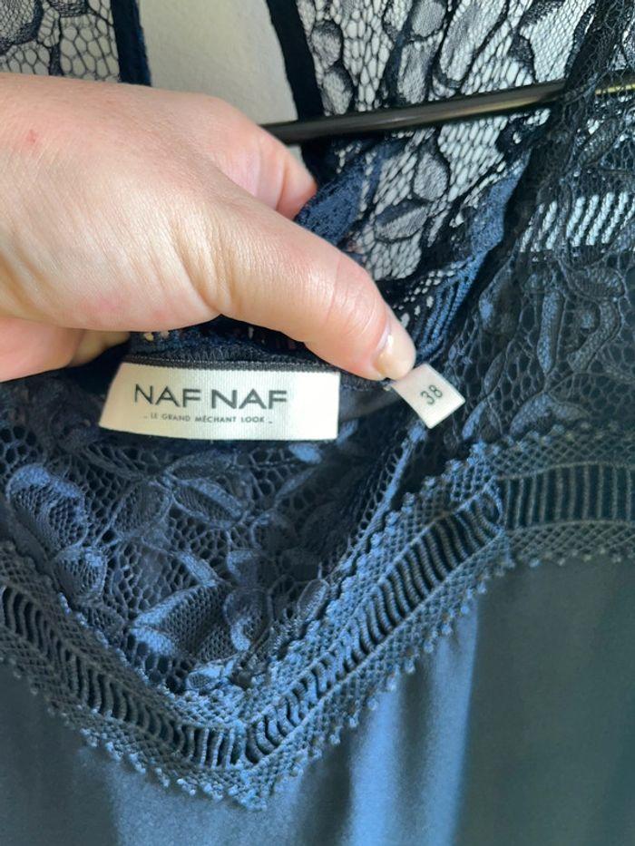 Robe chic en dentelle naf naf taille 38 - photo numéro 4