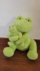 Peluche Maman grenouille et son petit