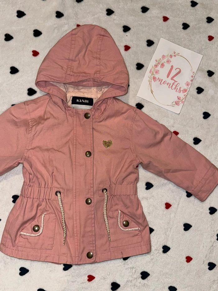 Parka veste fille kiabi 12mois - photo numéro 1