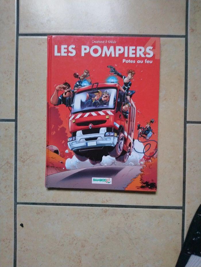 Bd les ponpiers tome 4 potes au feu - photo numéro 1