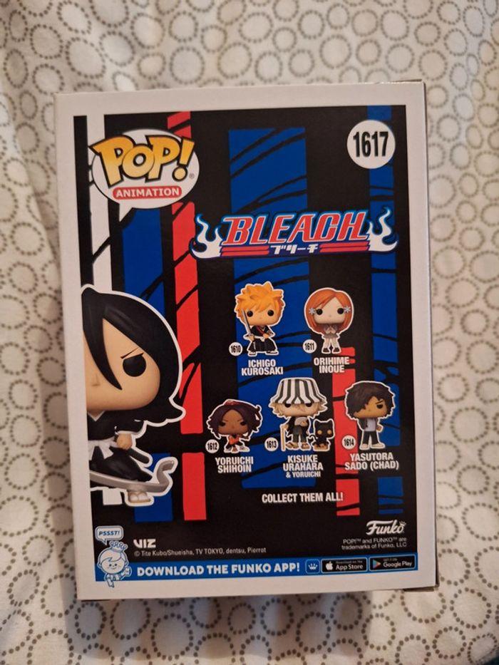 Funko pop bleach rukia kuchiki 1617 - photo numéro 2