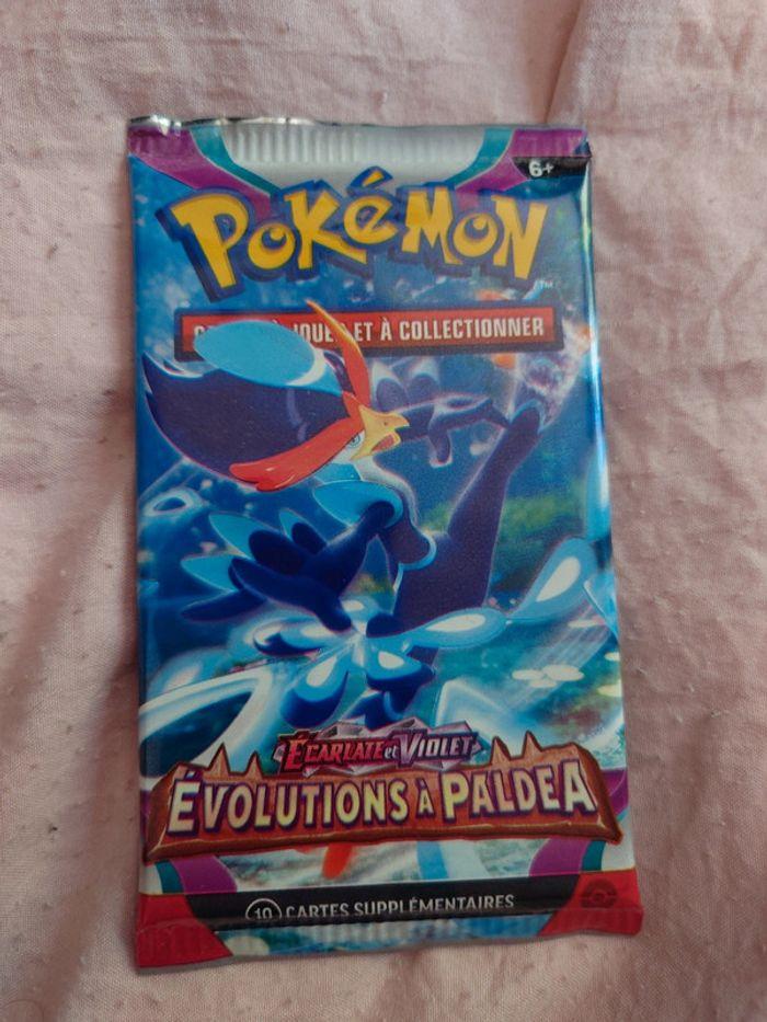 Booster Pokemon Évolutions À Paldea Neuf - photo numéro 1