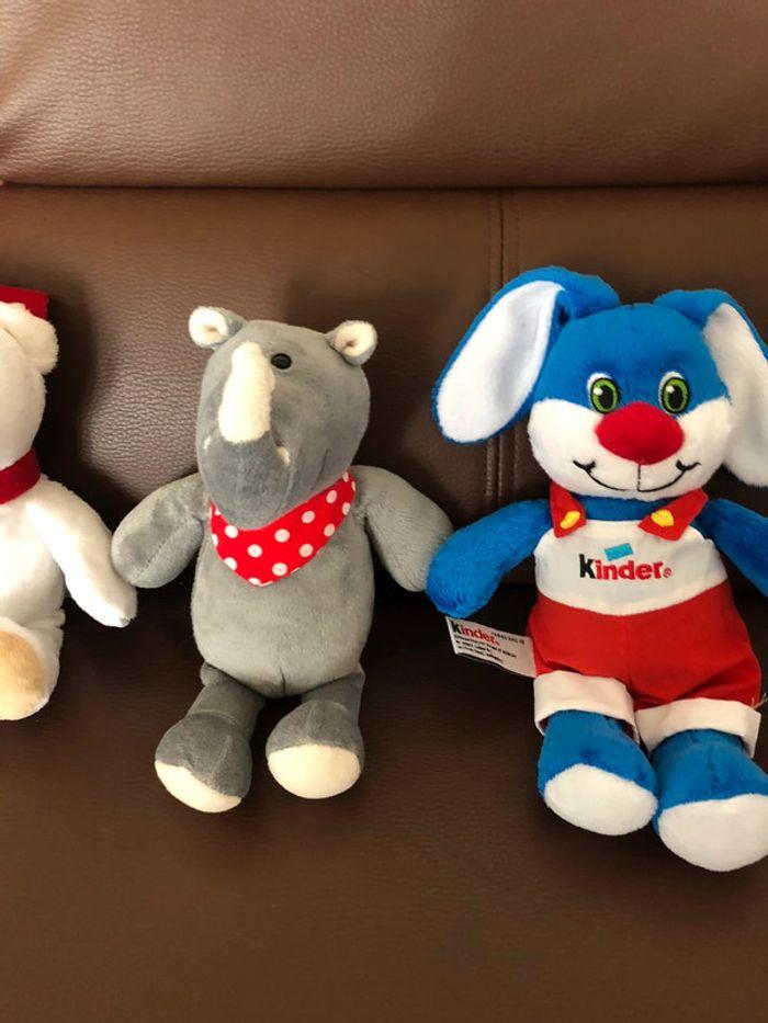 Lot de 3 peluches Kinder neuf - photo numéro 3