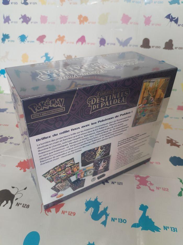 Pokémon-Coffret dresseur d'élite EV04.5 Destinée de Paldéa FR - photo numéro 2