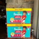 Lot 2 cartons Pampers Taille 6 : 192 Culottes Pants Couches