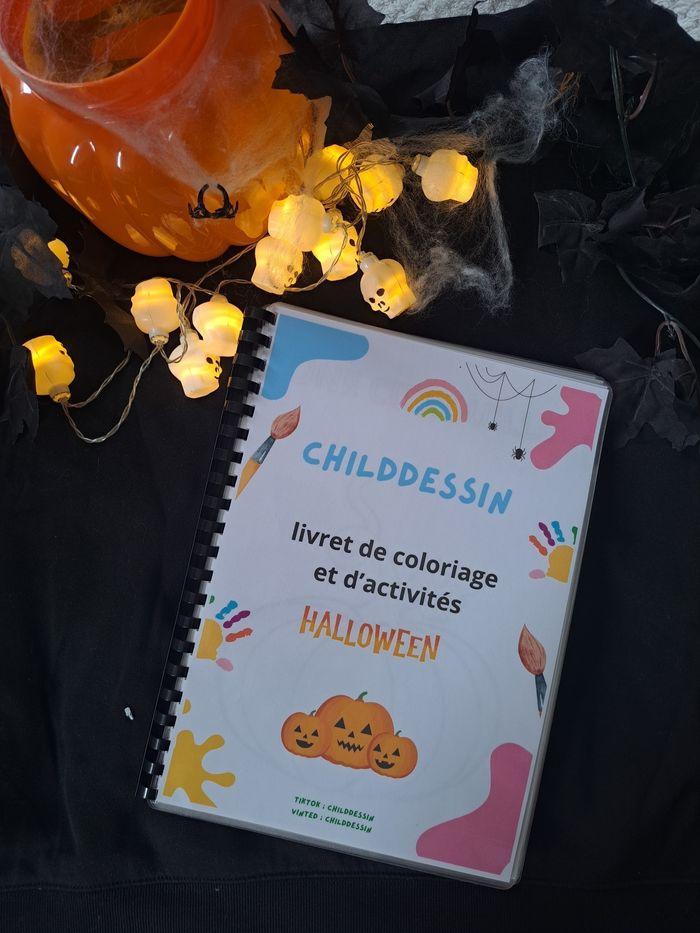 Livret de coloriage et d'activités ludique halloween 🎃 - photo numéro 1