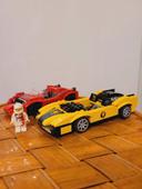 Lego Set officiel 8159 -1 Speed Racer X & Taejo Togokhan speed champions année 2008