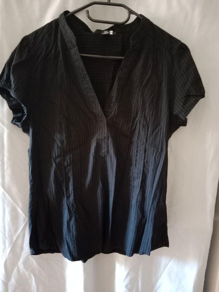 Haut femme effet chemise - photo numéro 1