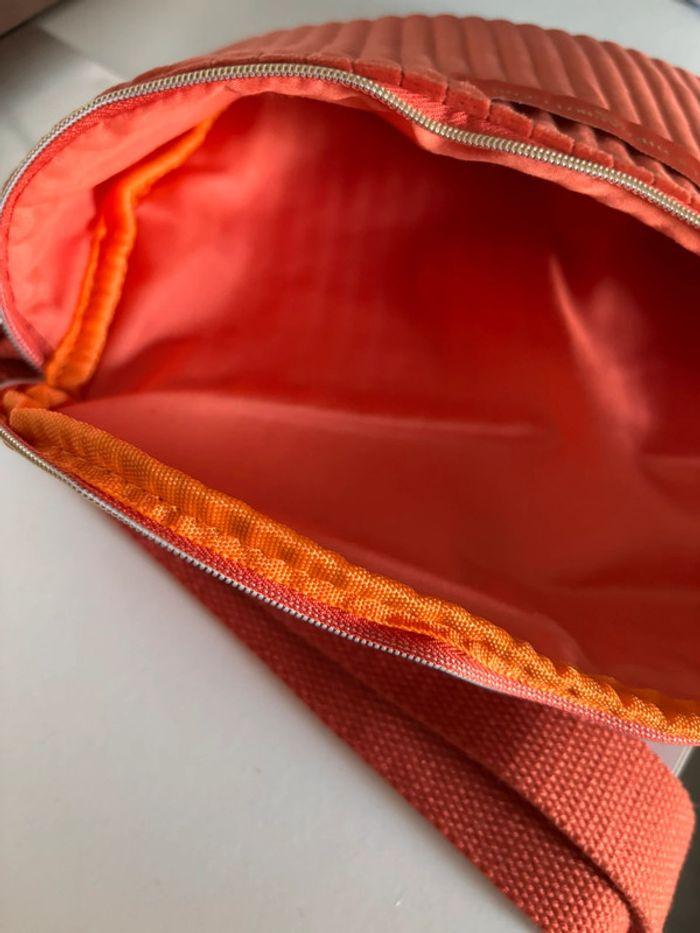 Sac banane orange velours - photo numéro 5