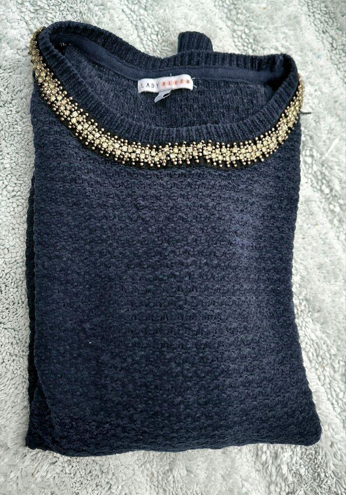 Pull en laine strass - photo numéro 2