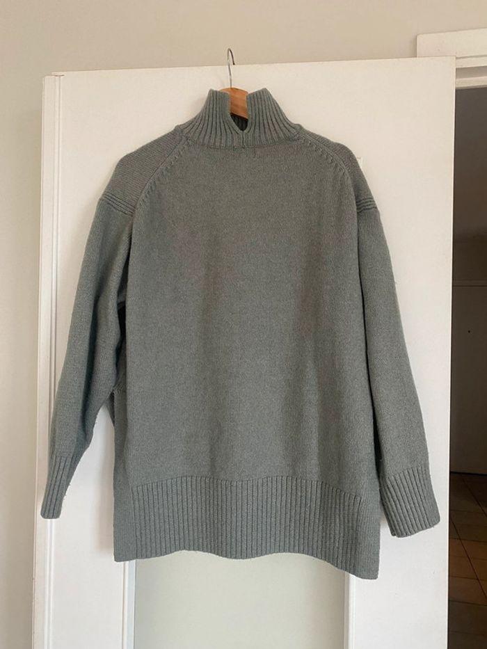 Pull col roulé H&M gris - photo numéro 2