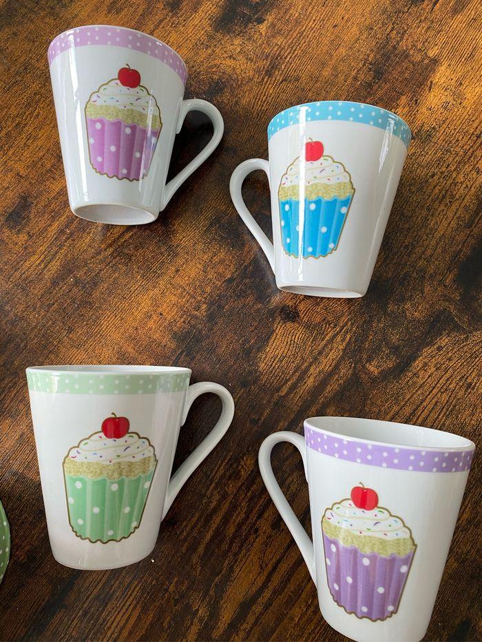 Lot de 4 tasses cupcake - photo numéro 2