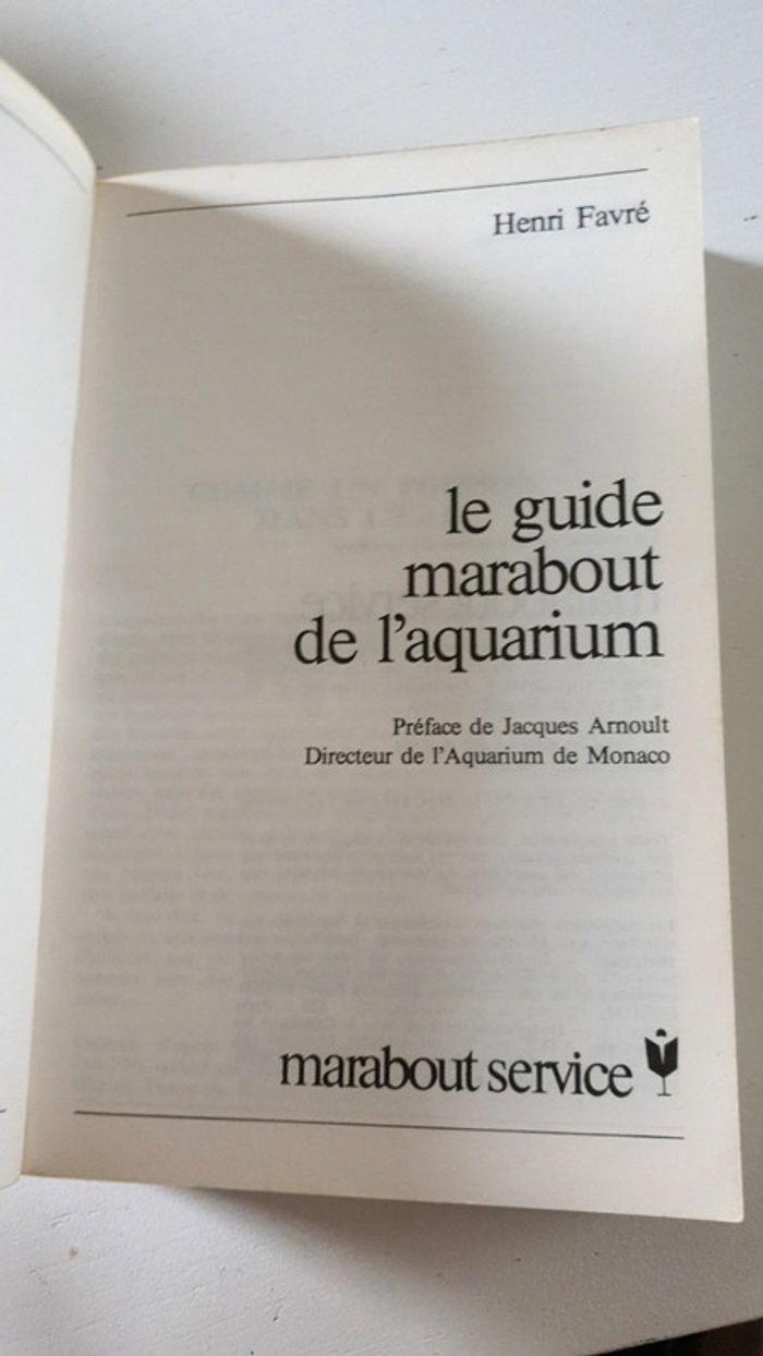 Livre le guide marabout de l aquarium - photo numéro 5