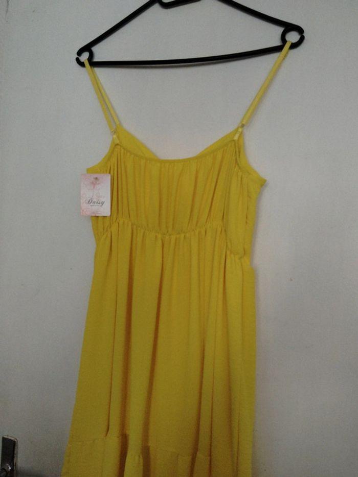 Robe femme taille L jaune - photo numéro 8