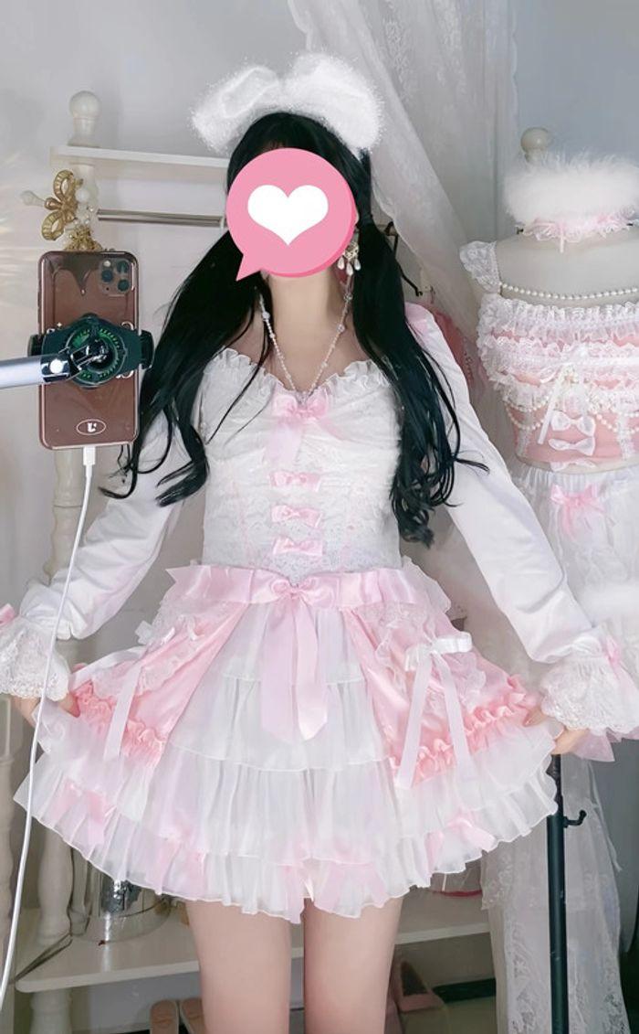 Robe style Princesse Lolita Cosplay Barbie Kawaii - photo numéro 9