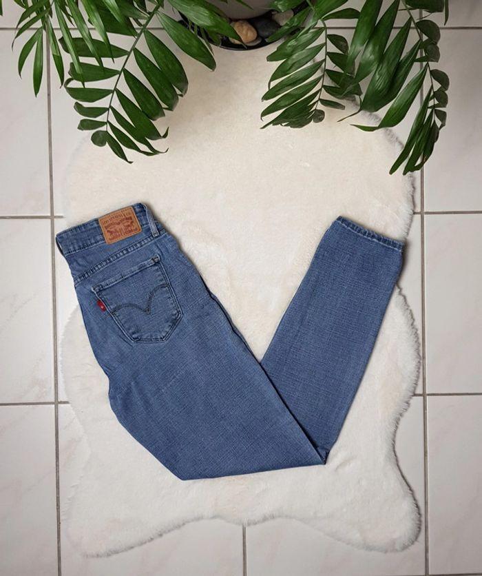 Jean Levi's 711 Skinny W27 L28 Bleu - photo numéro 1