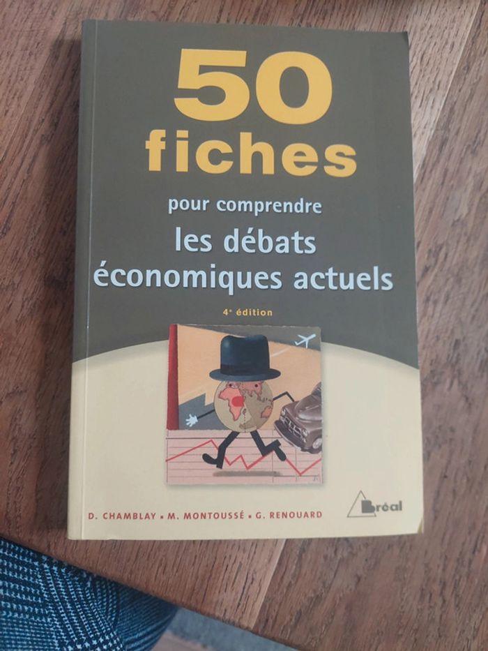 50 fiches pour comprendre les débats économiques actuels - photo numéro 1