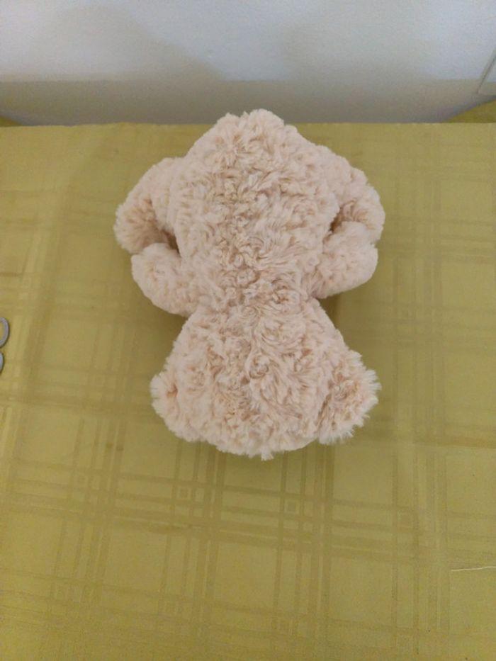 ourson en peluche crème 25 cm - photo numéro 3