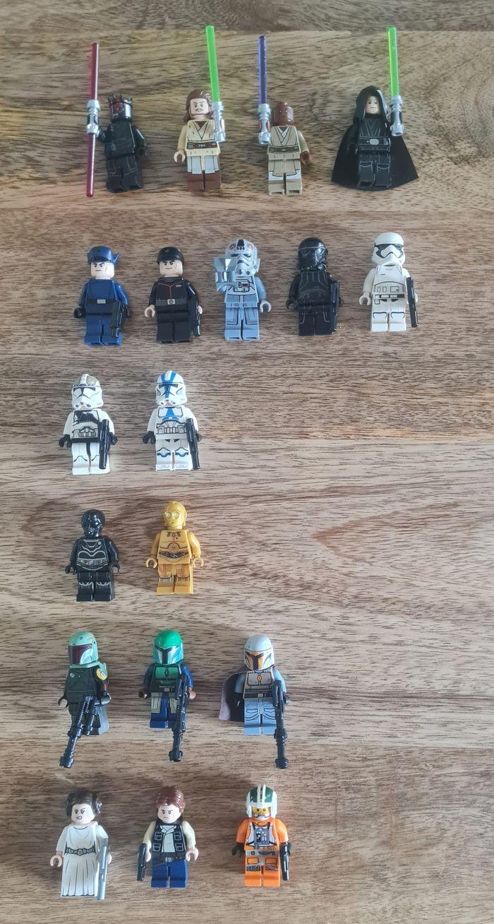 Lot de 18 Figurines LEGO Star Wars - photo numéro 1